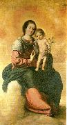 Francisco de Zurbaran virgin of the rosary oil on canvas